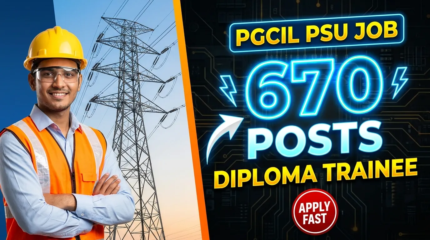 PGCIL Diploma Trainee Recruitment 2026